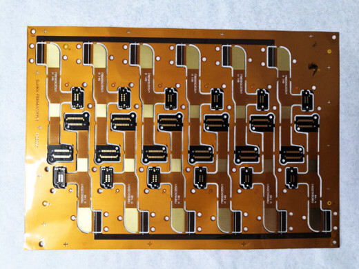 CSP-ZIF摄像头模组板 2层电镀金 线宽0.085/线距0.064mm