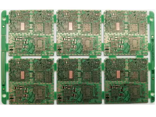 二阶HDI通讯板 6层1.0mm OSP 盲孔重叠 细线76μm
