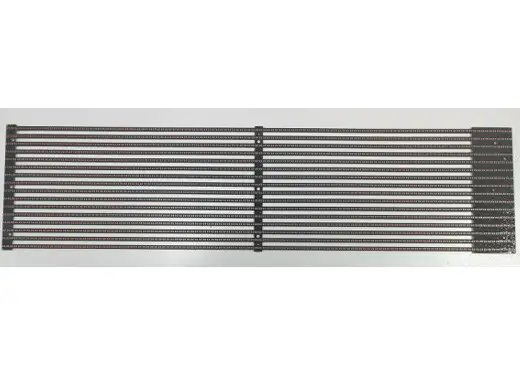 户外LED显示屏板 4层1.6mm OSP 线宽0.1/线距0.075mm
