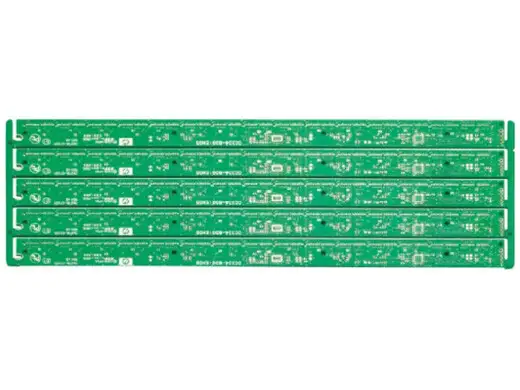 化金双面LED电源板 线宽0.23/线距0.22mm 0.5mm孔