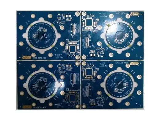 家庭影院控制PCB 2层化金 1.6mm 精细线宽线距