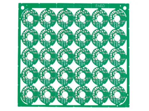 电脑风扇线路板 2层OSP 线宽0.23/线距0.25mm