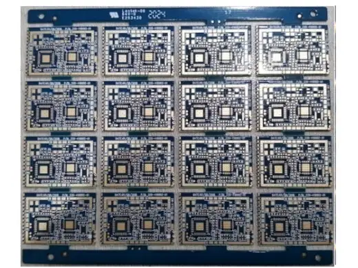 半孔板DES流程模块 4层1.0mm 127um/150um 化金 物联网