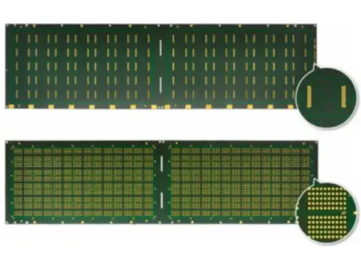 0.22mm超薄DDR PCB 0.1mm微孔 电镀软金