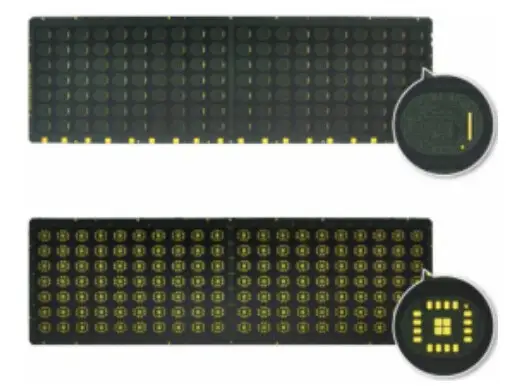 指纹卡Fingerprint PCB 2层0.35mm 线宽50um线距20um 电软金
