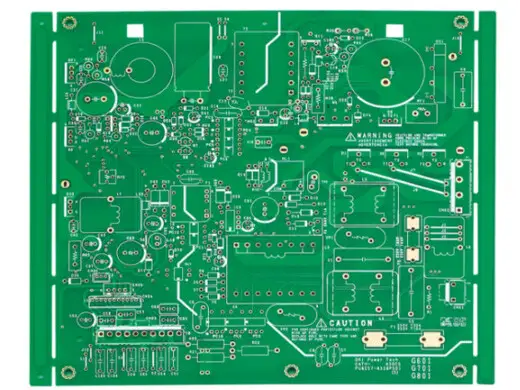 工业电源PCB 双层化金 0.25mm细线路 0.5mm钻孔