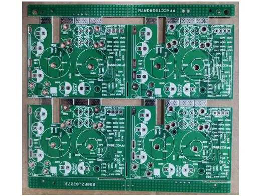 电源小卡板 2层1.6mm 0.2mm孔径 0.4mm线宽 90μm铜厚 喷锡