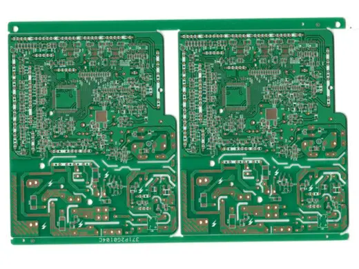 35μm铜厚双面沉金板 2层1.6mm 0.2mm细线路 0.35mm孔